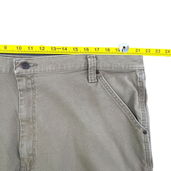Wrangler Beige‎ 5-pocket Belt Loops Carpenter Work Cotton Pants 42 X 30 - Picture 5 of 7